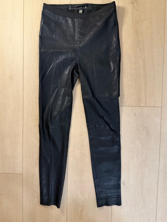bagatelle Pants - Bagatelle City Black Genuine Leather Leggings